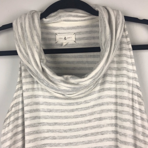 Lou & Grey | Crowl Neck Stripe Tank - Picture 2 of 7